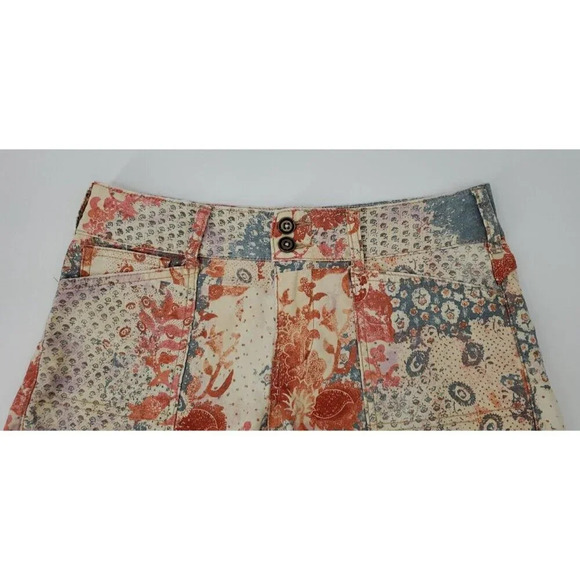 Anthropologie Pilcro the Wanderer Paisley Low-Rise Shorts Size 27 - Picture 4 of 10